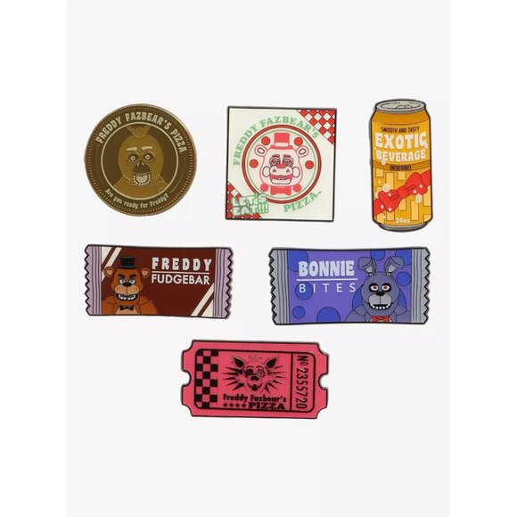 Loungefly Five Nights At Freddy's Snacks Pin BONNIE BITES New Open - Picture 5 of 5